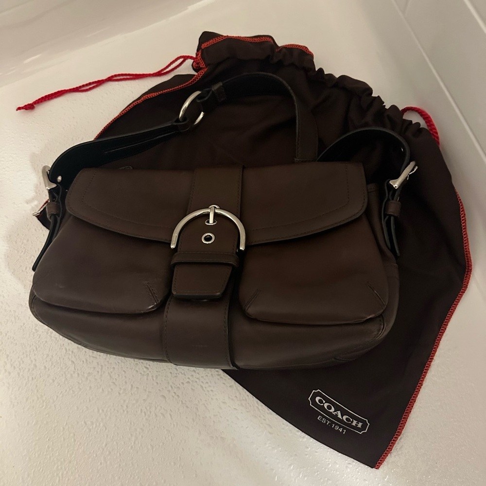 Coach Brown Leather Bag